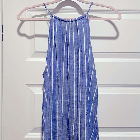 Blue and white stripe tank top - Picture 1 of 1